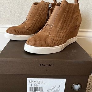 Linea Paolo Felicia Wedge Sneaker